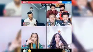 የ Janiy እና Rache መጨረሻ /  በጣም አስቂኝ የቲክቶክ Live ጨዋታ / ethiopian tiktok