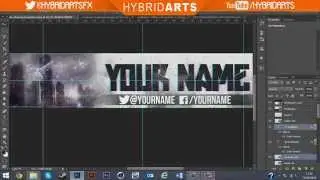 Epic gaming banner speed art #3 w/ template (PSD)