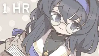 dolce biblioteca but it's a 1 hr chill lofi mix loop for study ♪✨ [blue archive]