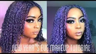 LAST MINUTE NEW YEAR'S EVE MAKEUP TUTORIAL
