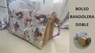 Como Hacer un Bolso Bandolera Doble