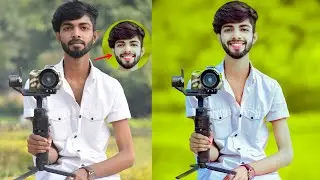 Normal Face To Smile Face Photo Editing | Face Smooth Editing | Smile Face Editing