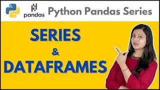 Series and DataFrame : Pandas in Python Tutorial