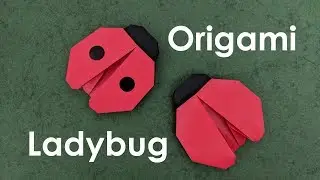 Origami Tutorial: Ladybug / Ladybird (Michał Kosmulski)