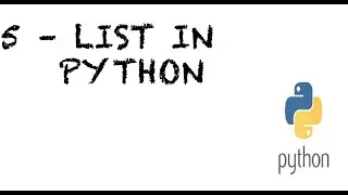 #5 List In Python | Introduction to List in Python | Python in Spyder IDE
