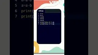 Swap Two Variables Without Temp | Python Tutorial