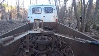 ОЧЕРЕДНАЯ РАЗВЕДКА НОВЫХ МЕСТ! НАШЁЛ ШЕСТЬ РАЗНЫХ ТРАКОВ ОТ ТРАКТОРОВ! И РАЗНЫЕ ЗАПЧАСТИ!