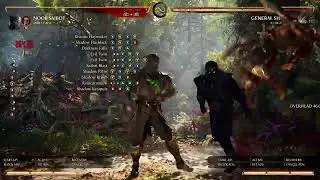 ChecXmate FGC - 47% METERLESS Noob Saibot corner combo with Ghostball  #mk1 #mortalkombat1