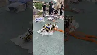 Panda Fireworks Show on Wuyi Mountain