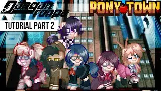 How to make Danganronpa characters in Ponytown | Part 2