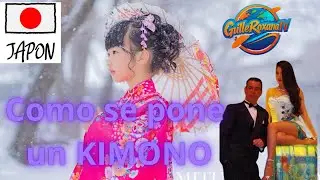 Te enseñamos a poner un Kimono!