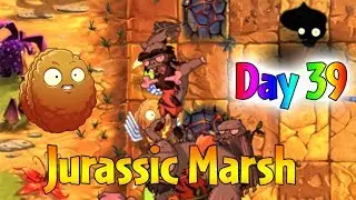 Plants vs. Zombies 2 - Jurassic Marsh: Day 39 Walkthrough
