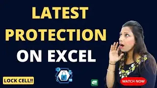 Lock Your Selected Cells in Excel How?? | How To Lock Cells in Excel  | Datachampp Hindi