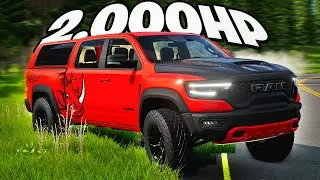 Taking Delivery of Whipple Supercharged RAM TRX in BeamNG Drive
