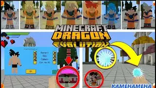 This New Updates Dragon ball Addon | Dragon ball Evolution Addon For Minecraft PE 1.19 & 1.20