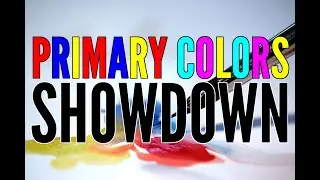 Primary Colors Showdown: Red Blue Yellow VS Cyan Magenta Yellow