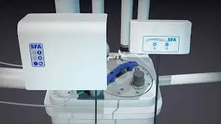 Канализационная насосная станция SFA SANICUBIC 1 NM