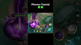 Phoveus Combo Tutorial ✅✅ | Fake Plays |