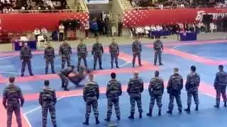 Спецназ. Показательное выступление.