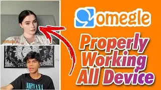 omegle mobile me kaise chalaye | how to use omegle video chat on mobile | omegle problem solved