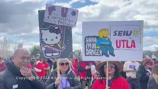 Los Angeles Unified School District on Strike