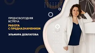 Работа с предназначением. Предновогодняя встреча с Эльмирой Довлатовой