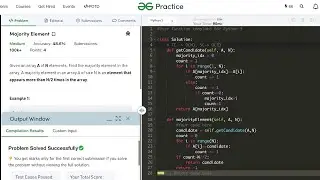Question-8 Majority Element | (Google coding interview question)