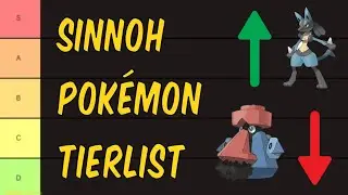 Sinnoh Pokémon Tier List!