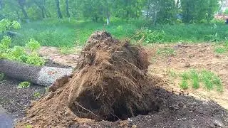 Последствия урагана в Нижнем Новгороде 30.05.18