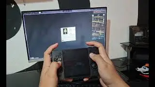Powkiddy RGB30 being used as a Linux PC controller! 