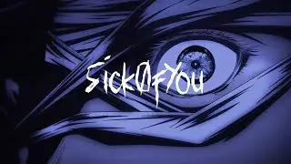 SickOfYou [FREE FOR PROFIT] [SALIVA GREY X Broken Flow Type Beat] [Hard Trap Rap Beat] (Prod. KREST)
