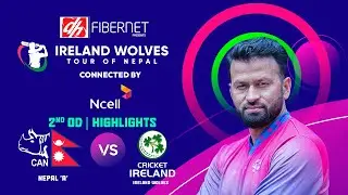 Nepal A vs Ireland Wolves | 2nd One Day Match Highlights