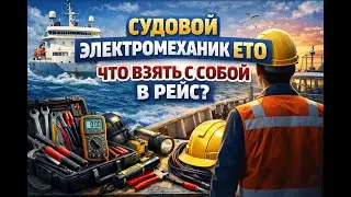 Судовой Электромеханик ETO, что взять с собой в рейс