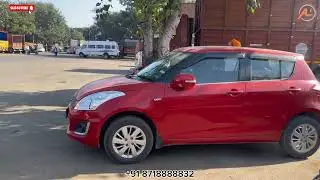 Maruti Suzuki Swift ZDI Red Car Transport Service Chandigarh to Vadodara !! Loading Process ❤️😇🥰🇮🇳😍