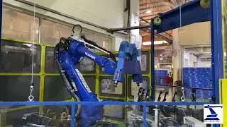 Robotic Drilling SPM for Aluminum roof rails (Yaskawa )
