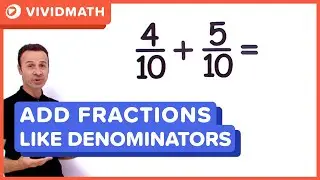 Add Fractions with Like Denominators (Easy) - VividMath.com
