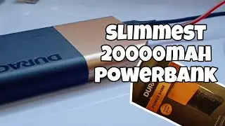 slimmest power bank available | Duracell 20000 mah power bank | 22w output