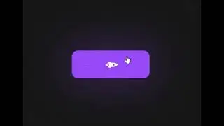Rocket Launch Button Animation