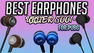 Top 3 Budget Wired Earphones under 500 || Boult Audio | Boat ||  Best earphones for PUBG Mobile