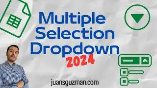 Create a MULTIPLE Selection Dropdown in Google Sheets with Apps Script - 🚀