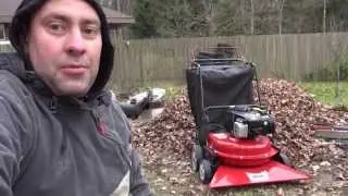 Leaf Blower: Personal Experience and Review. HOW TO CLEAN UP LEAVES