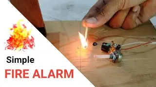How to make fire alarm at home ||  Easy way to learn || by Deepak kuril