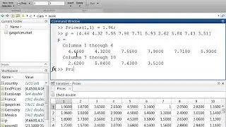 Changing Values in Arrays, Demonstration