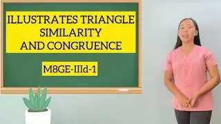 Similarity and Congruence Between Triangles