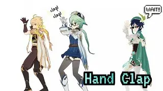 HAND CLAP-SUCROSE, VENTI&AETHER(ANEMO GANG) [MMD]