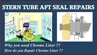Stern tube Seal chrome liner, Significance and Repair video |RMETC |Ramesh