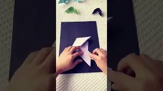 CARA MEMBUAT ORIGAMI KELELAWAR #shorts #short #shortsfeed #cara #trending #fyp #viral #beranda