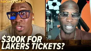 Chad Johnson in DISBELIEF over Shannon Sharpe spending $300,000 on Lakers tickets | Nightcap