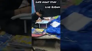 Late night study Live || motivation status song || motivate for study #study #motivation #struggle