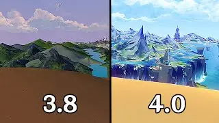 Fontaine Before and After 4.0 | Genshin Impact
